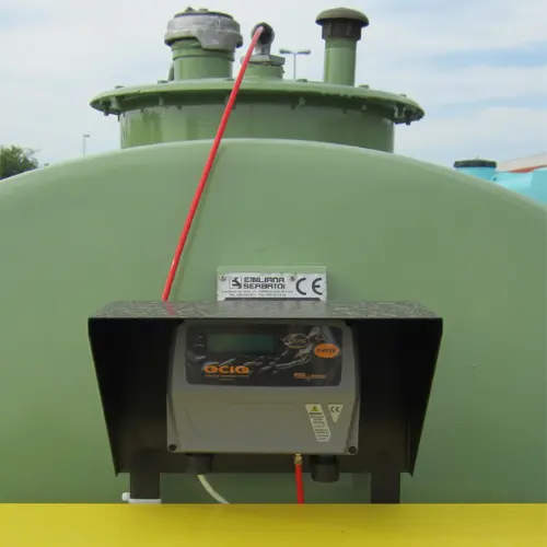 Alarma de nivel para monitoreo de sobrellenado